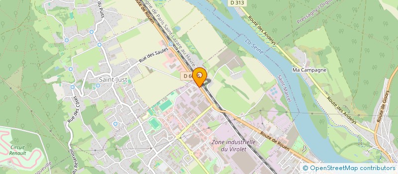 localisation de l'entreprise TROC-CITY  SAINT-MARCEL