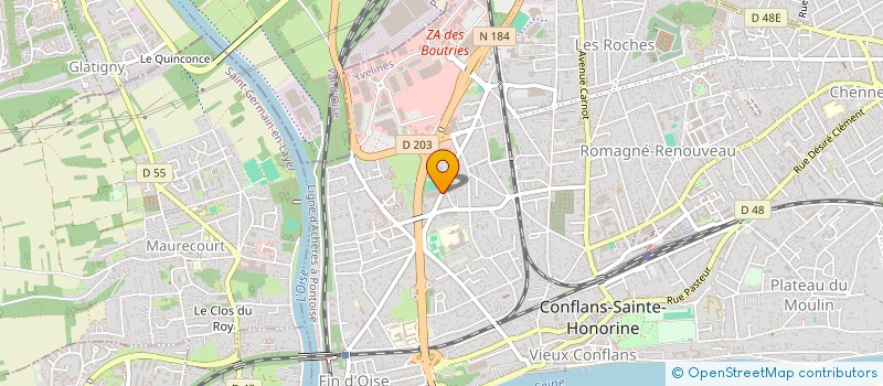 localisation de l'entreprise TROC DE FRANCE  CONFLANS-SAINTE-HONORINE