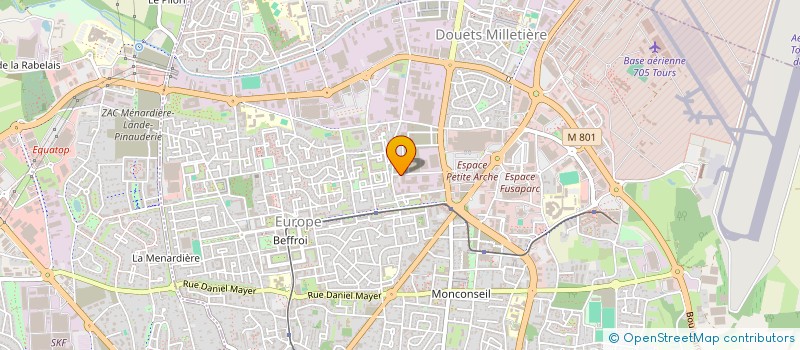 localisation de l'entreprise TROC DE LOIRE  TOURS