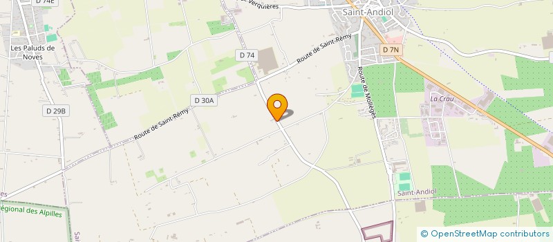 localisation de l'entreprise TROC DE PROVENCE à SAINT-ANDIOL