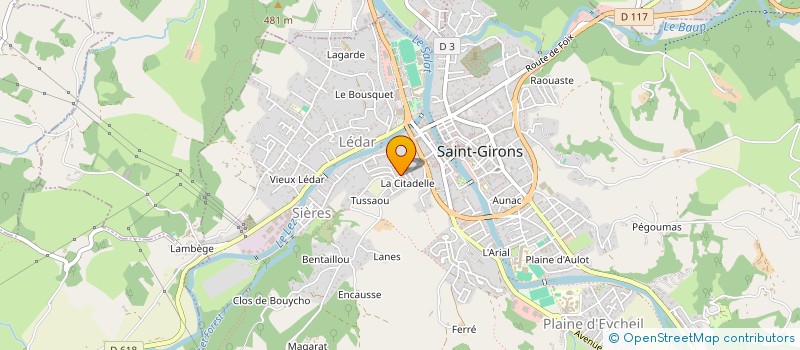 localisation de l'entreprise TROC DU COUSERANS à SAINT-GIRONS