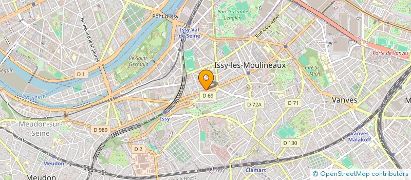 localisation de l'entreprise TROC ET CHIC à ISSY-LES-MOULINEAUX