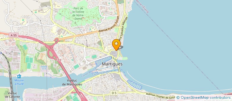 localisation de l'entreprise TROC FORMATION à MARTIGUES