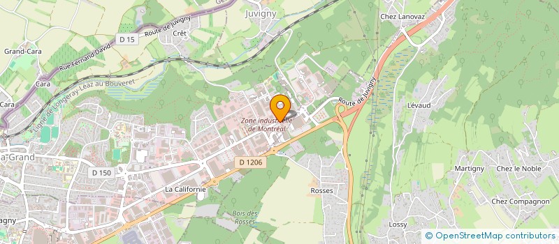 localisation de l'entreprise TROC N'BROC 74 à VILLE-LA-GRAND