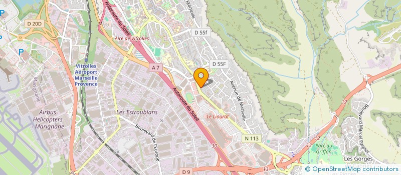 localisation de l'entreprise TROC SERVICES à VITROLLES