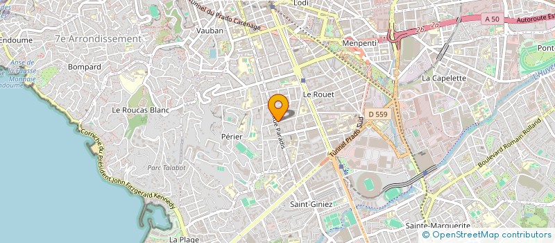 localisation de l'entreprise TROC SHOP à MARSEILLE