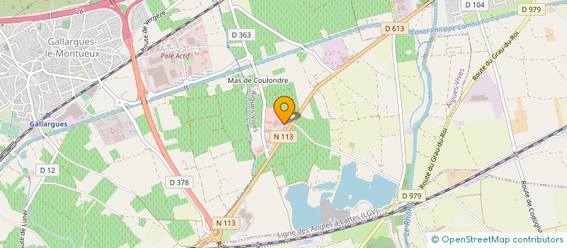 localisation de l'entreprise TROC STORE 30  AIGUES-VIVES