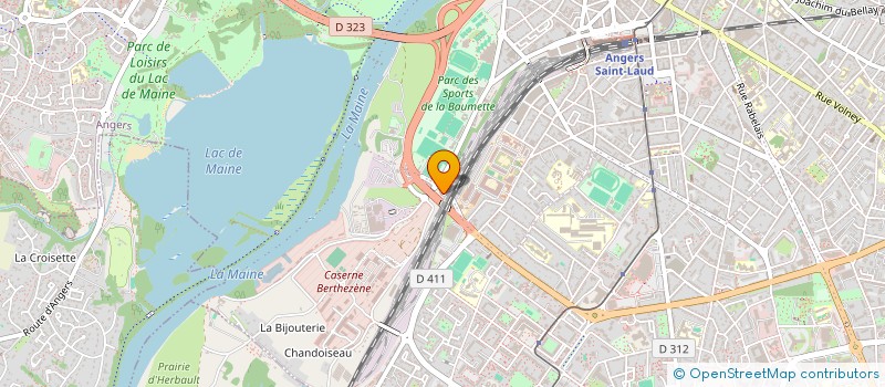 localisation de l'entreprise TROC1TRUC à ANGERS