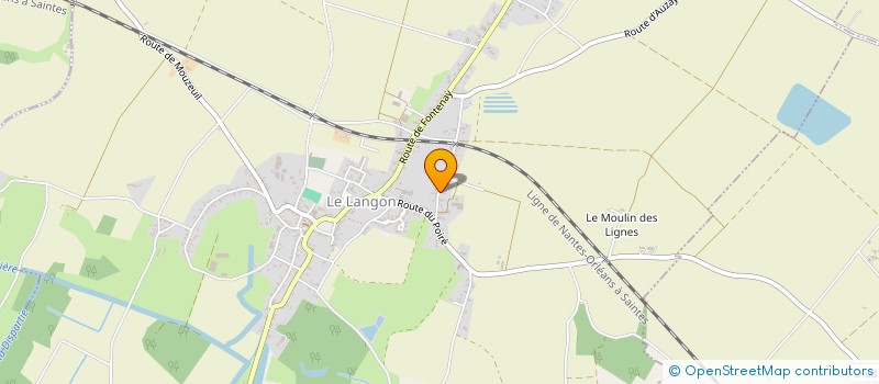 localisation de l'entreprise TROC2TRUCS  LE LANGON