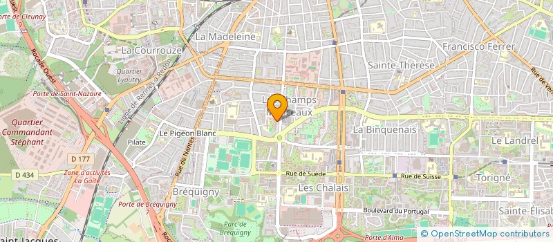 localisation de l'entreprise TROCABI  RENNES