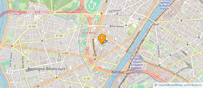 localisation de l'entreprise TROCADERO AUTOMOBILES à PARIS