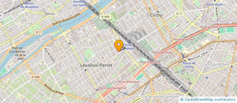 localisation de l'entreprise TROCADERO INDUSTRIES à LEVALLOIS-PERRET