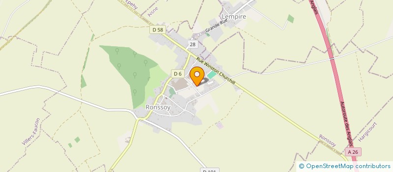 localisation de l'entreprise TROCME INTERNATIONAL à RONSSOY