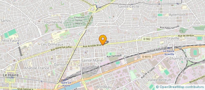 localisation de l'entreprise TROCOMANI à LE HAVRE