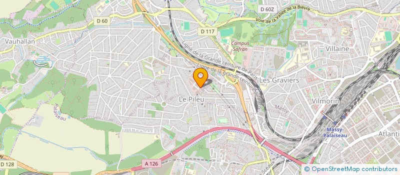 localisation de l'entreprise TROCQUEME 91  IGNY