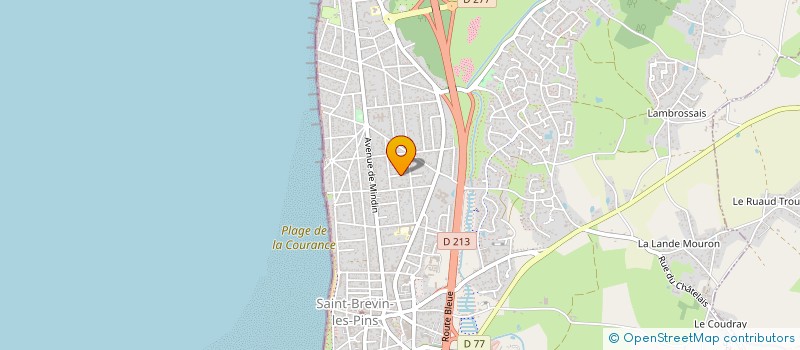 localisation de l'entreprise TROD-3OD à SAINT-BREVIN-LES-PINS