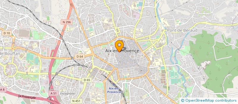 localisation de l'entreprise TROEGELER - GOUGOT - BREDEAU-TROEGELER - MONCHAUZOU à AIX-EN-PROVENCE