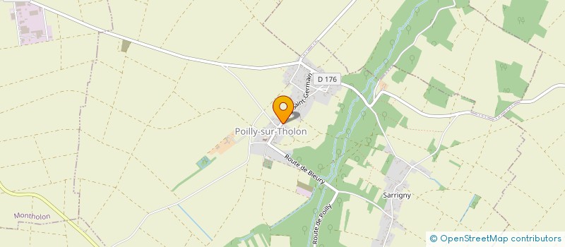 localisation de l'entreprise TROENE  POILLY-SUR-THOLON