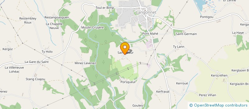 localisation de l'entreprise TROENES  LANGONNET