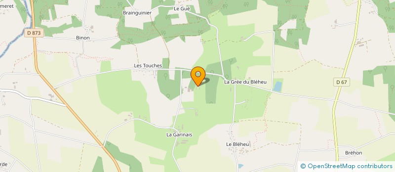 localisation de l'entreprise TROFANG  BAINS-SUR-OUST