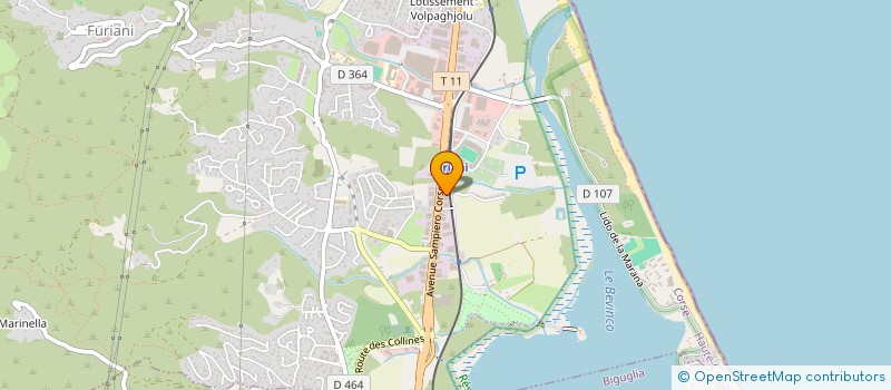 localisation de l'entreprise TROFE AUTO à FURIANI