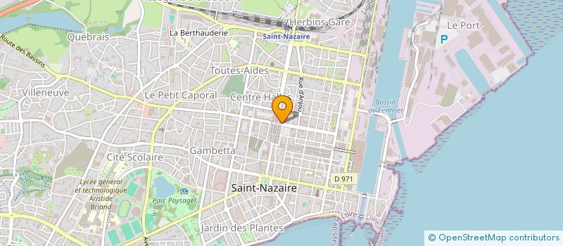 localisation de l'entreprise TROFFIGUE ALEXANDRE ET ARDEOIS SARA-ANNA  SAINT-NAZAIRE