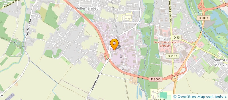 localisation de l'entreprise TROFORT ANATOLE FRANCE  VILLEMANDEUR