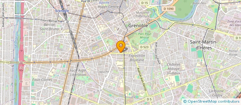 localisation de l'entreprise TROGALO  GRENOBLE