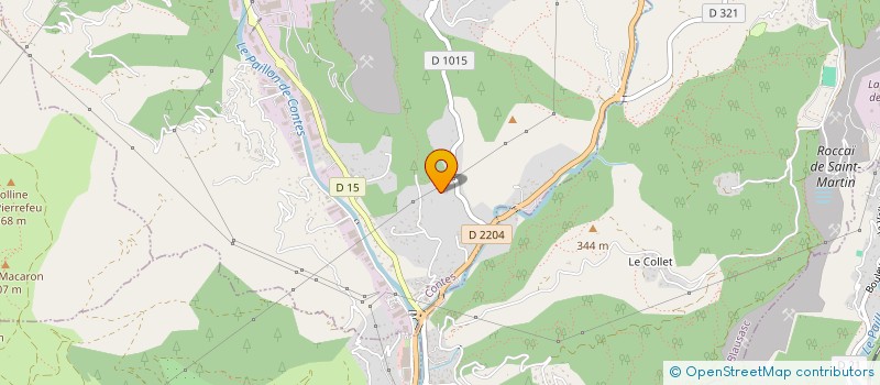 localisation de l'entreprise TROGLORITES à CONTES