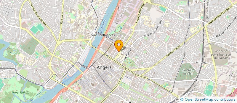 localisation de l'entreprise TROGOFF IMMOBILIER à ANGERS