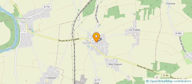 localisation de l'entreprise TROIMMO  SAINTE-JULIE