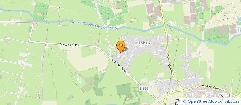 localisation de l'entreprise TROIS à SAINT-MARTIN-DE-CRAU