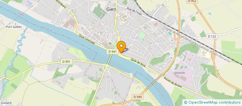 localisation de l'entreprise TROIS AILES à GIEN