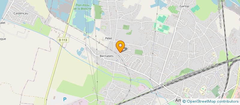 localisation de l'entreprise TROIS AILES  AMBARES-ET-LAGRAVE