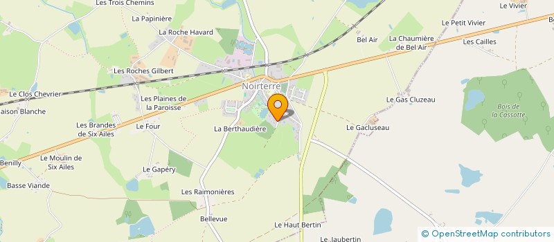 localisation de l'entreprise TROIS AIR  BRESSUIRE