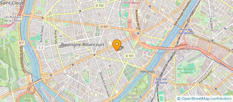 localisation de l'entreprise TROIS AS à BOULOGNE-BILLANCOURT