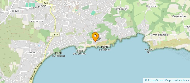 localisation de l'entreprise TROIS BFR à CROZON