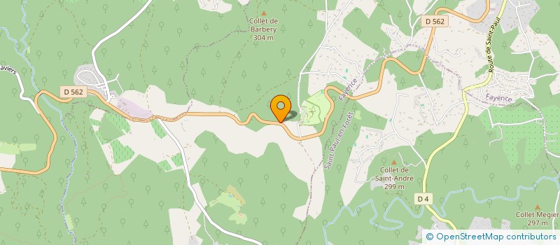 localisation de l'entreprise TROIS BRINDILLES  FAYENCE