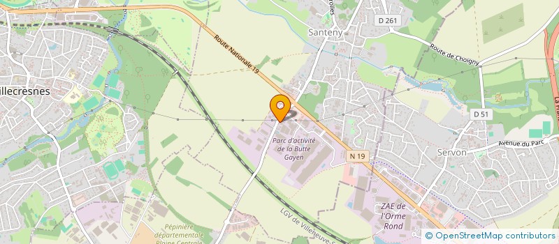 localisation de l'entreprise TROIS C  SANTENY