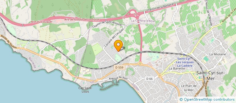 localisation de l'entreprise TROIS CA à SAINT-CYR-SUR-MER