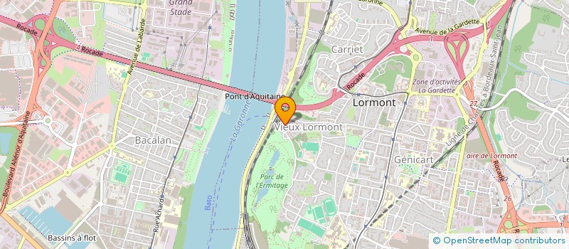 localisation de l'entreprise TROIS D I à LORMONT