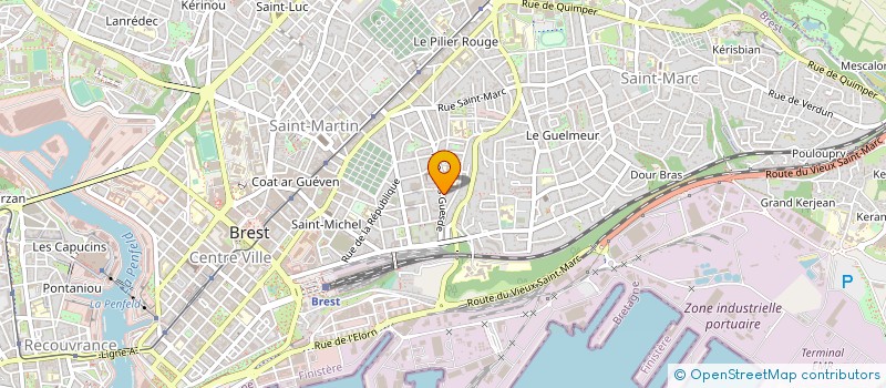 localisation de l'entreprise TROIS DECLIC à BREST