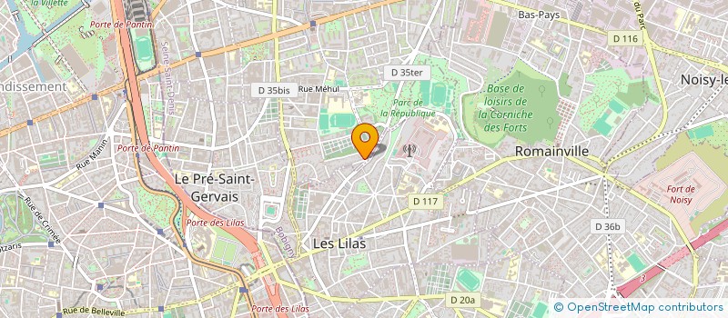 localisation de l'entreprise TROIS DEUX UN  PARIS