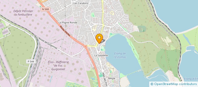 localisation de l'entreprise TROIS ELLES  FOS-SUR-MER