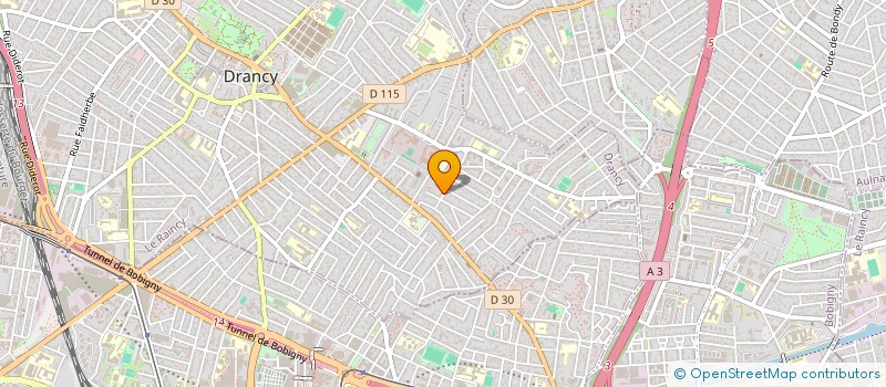 localisation de l'entreprise TROIS EML à DRANCY