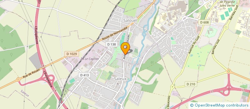 localisation de l'entreprise TROIS EPIS  SALOUEL