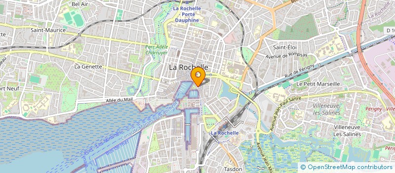 localisation de l'entreprise TROIS ETOILES  LA ROCHELLE