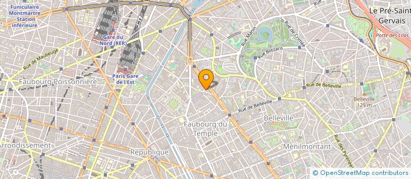 localisation de l'entreprise TROIS FA  PARIS