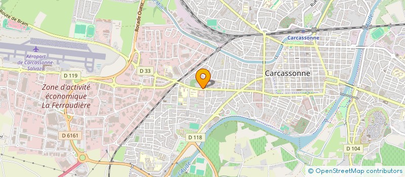 localisation de l'entreprise TROIS FOIS DEUX PLUS UN  CARCASSONNE