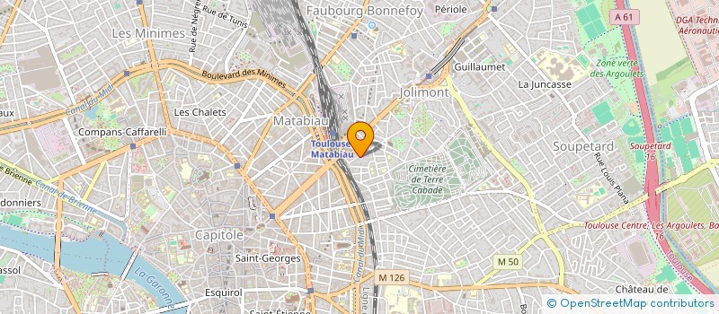 localisation de l'entreprise TROIS FOIS M  TOULOUSE